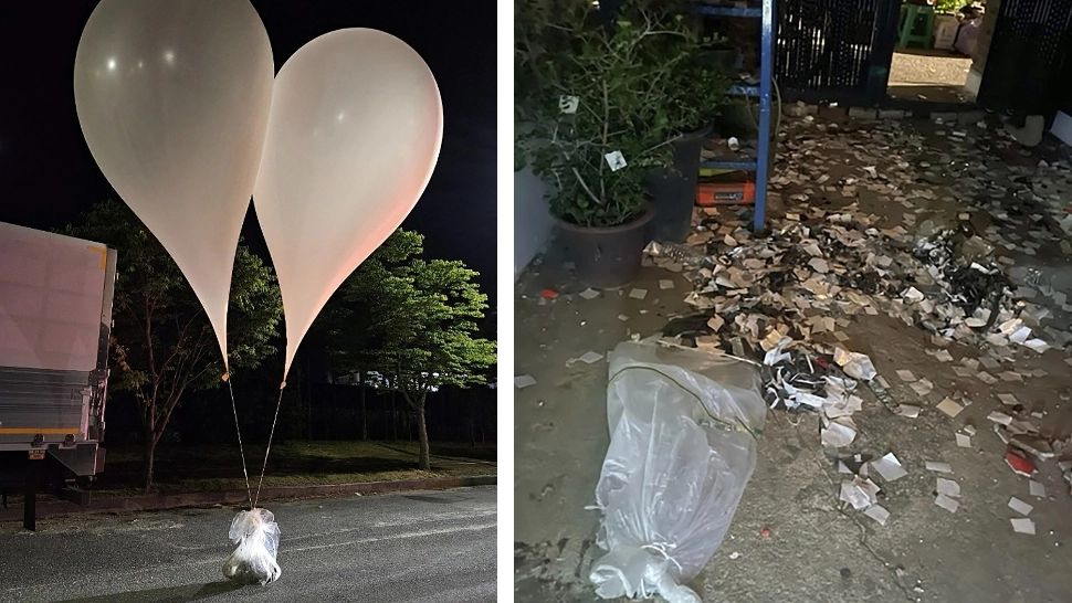 Kim Jong Un trimite baloane cu gunoi și excremente care se sparg deasupra Coreei de Sud. Tensiunile dintre cele două țări, duse la un alt nivel