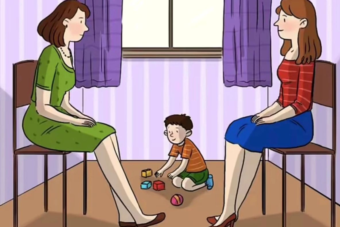 Identifică, în 7 secunde, care femeie din imagine este mama copilului. Testul geniilor