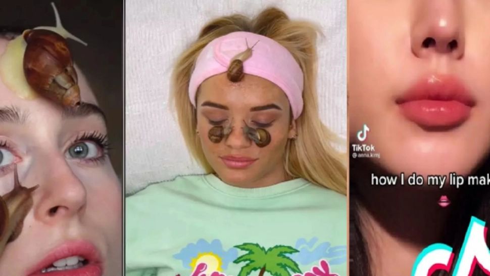 Găselnițele cosmetice ale tinerelor de pe TikTok - De la melci pe față, la demachiantul cu smântână. Medicii sunt exasperați