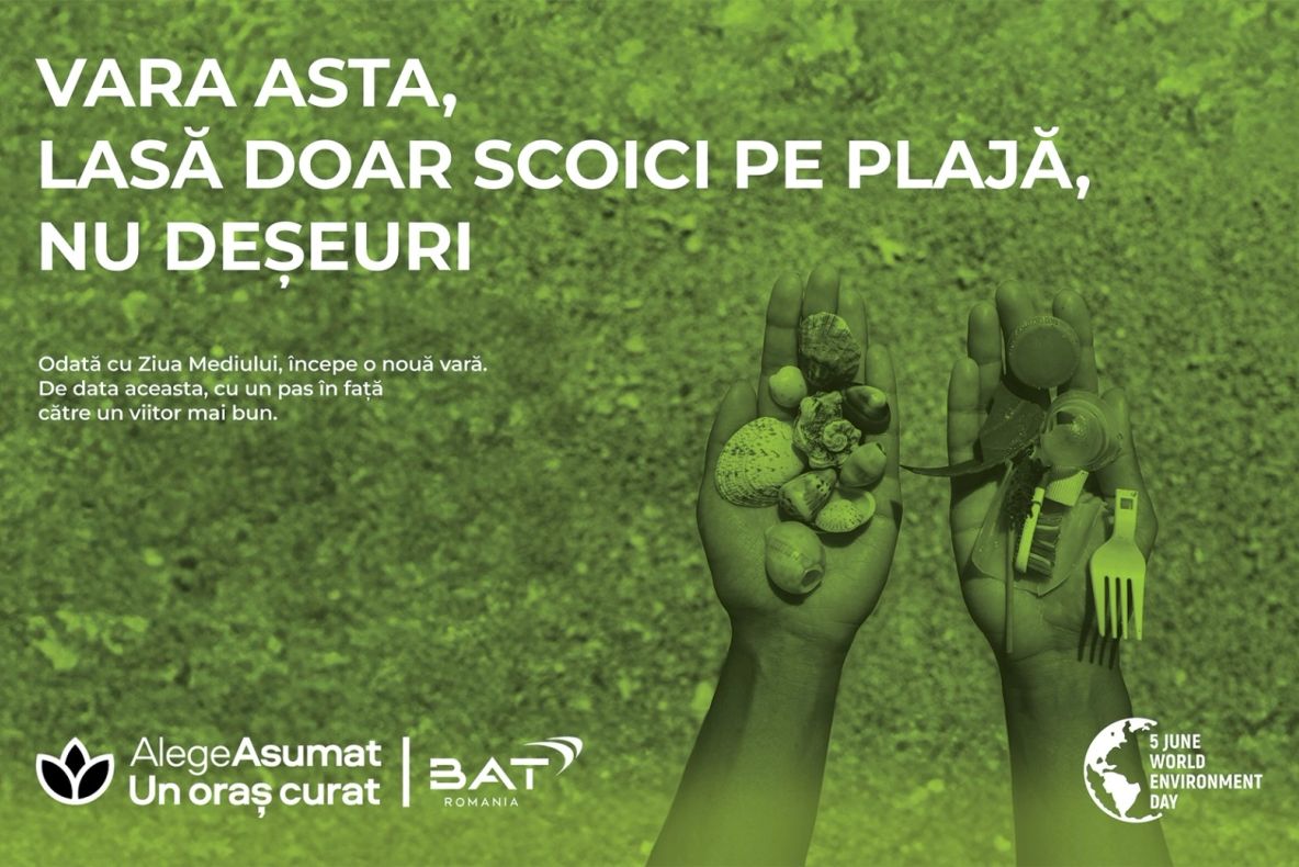 5 Iunie - Ziua Internațională a Mediului dă startul unei veri responsabile