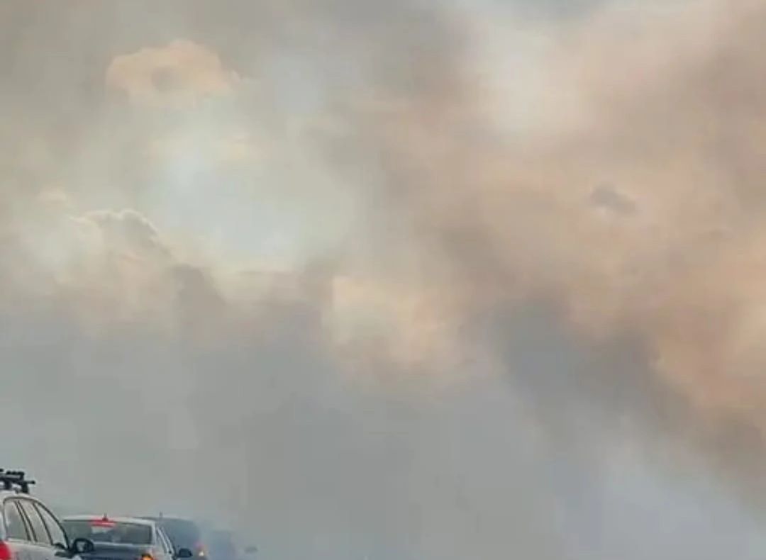 Incendiile de vegetație din Fundulea au dat peste cap traficul feroviar dinspre mare. Întârzieri de 1.400 de minute