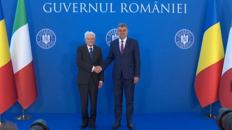 Marcel Ciolacu, întrevedere cu preşedintele Italiei. Ce au discutat cei doi oficiali