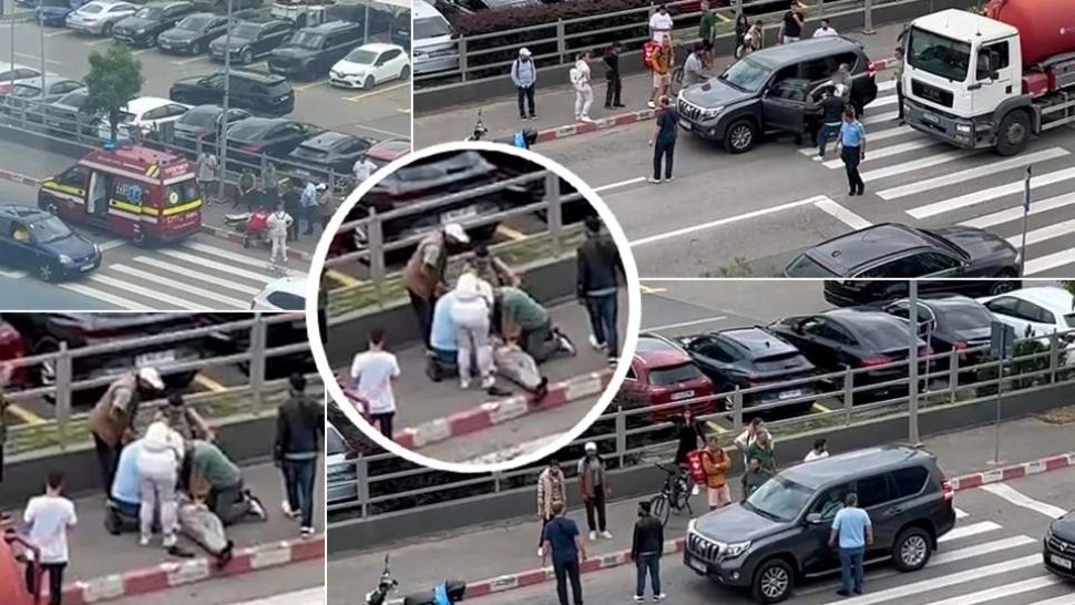 Un șofer din București a murit după ce i s-a făcut rău la volan. Imagini de la locul tragediei