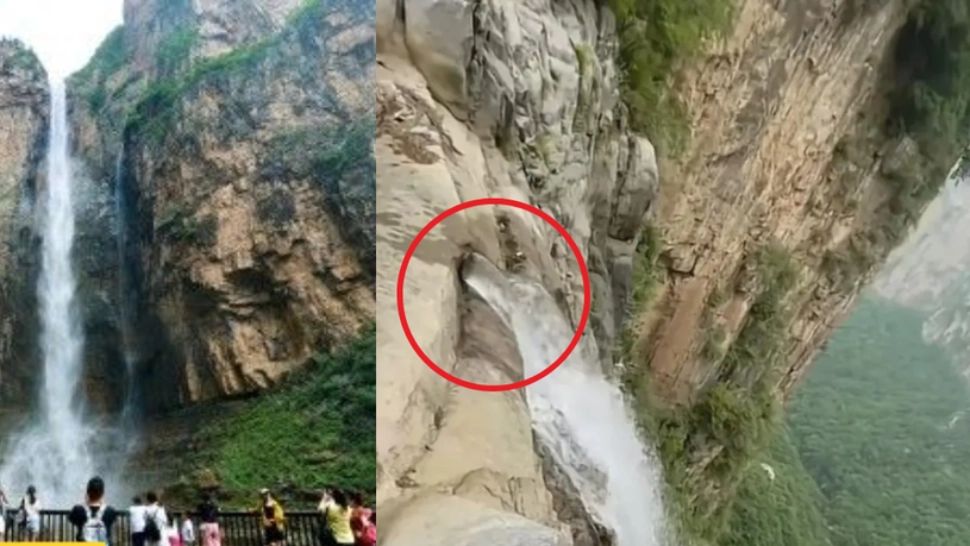 Cascada "made în China". Scandal uriaș după ce un popular obiectiv turistic s-a dovedit a nu fi chiar așa de natural - VIDEO