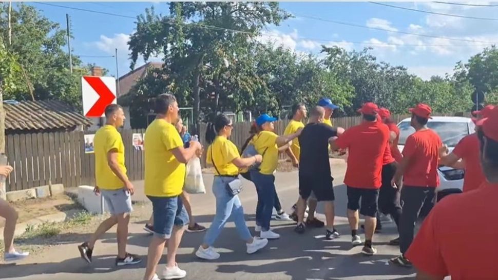 Bătaie între susţinătorii PSD şi PNL în comuna Belciugatele. De la ce a pornit totul