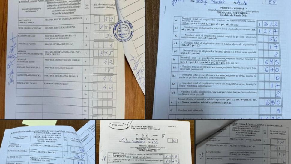 O nouă lovitură pentru primărița rezist Clotilde Armand. Liberalii îi arată procesele verbale: "Cifrele nu mint, George Tuță a câștigat" - FOTO