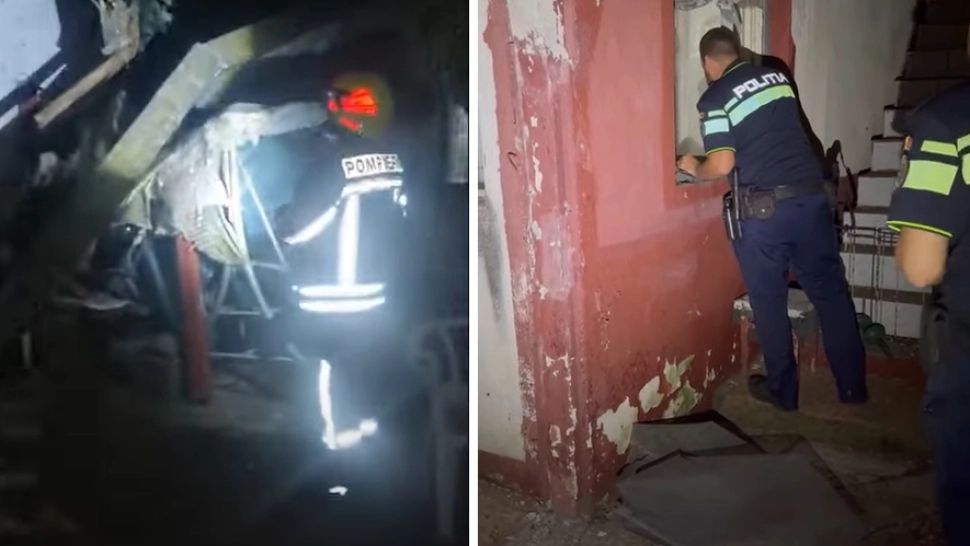 O femeie a fost la un pas de moarte după ce i-a căzut acoperișul casei în cap. Ce i-a salvat viața