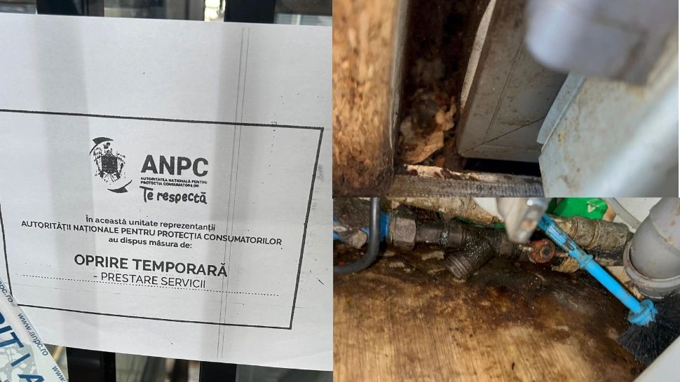 Dezastrul găsit de ANPC după controale la 29 operatori economici de la aeroportul Otopeni. Mizerie îngrozitoare, gândacii își făcuseră adevărate colonii