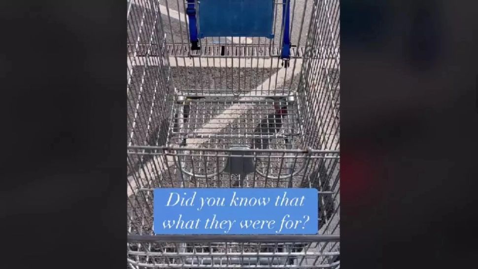 Compartimentul secret al cărucioarelor de la supermarket de care puțini știu. Cum te poate ajuta să îți organizezi cumpărăturile
