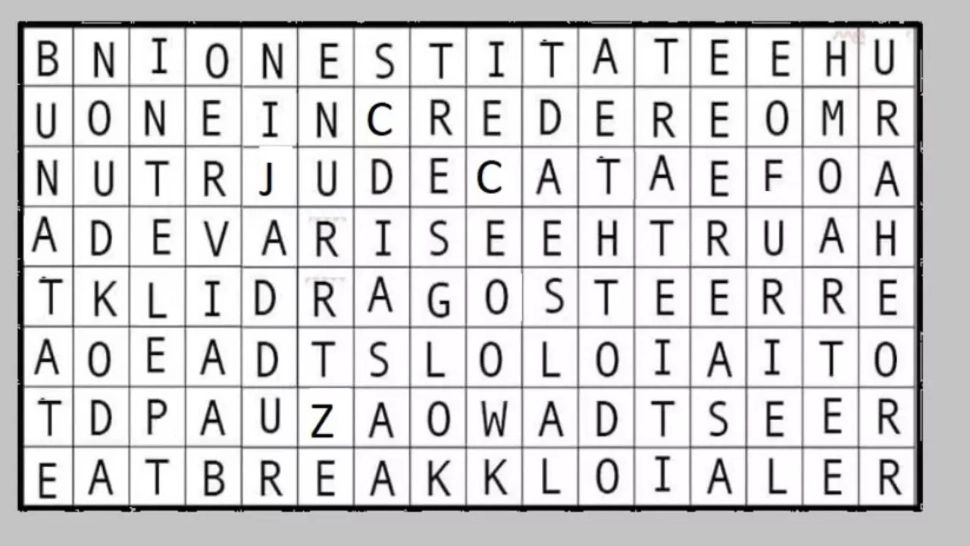Primul cuvânt pe care îl vezi îți spune mesajul subconștientului tău despre situația în care te afli acum. Explicația psihologilor pentru fiecare cuvânt în parte