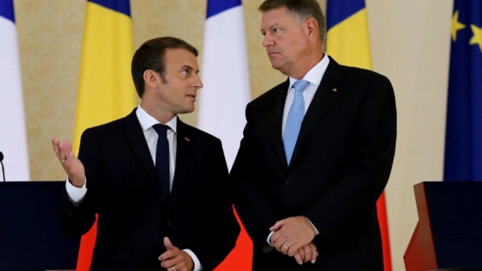 Klaus Iohannis, întâlnire la Paris cu Emmanuel Macron, cu ocazia deschiderii Jocurilor Olimpice