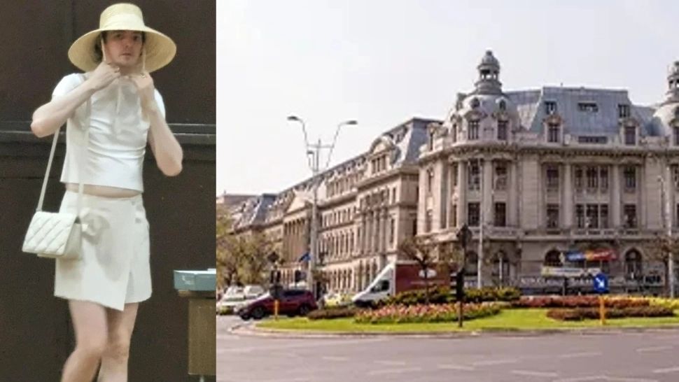 Studenții sar în apărarea lectorului universitar care s-a îmbrăcat în haine de femeie. Ce spune Universitatea București despre apariția inedită 