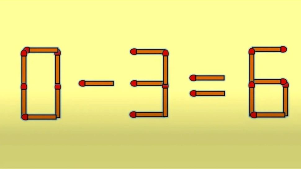 TEST IQ pentru oameni smart. În cât timp poți corecta ecuația 0-3=6