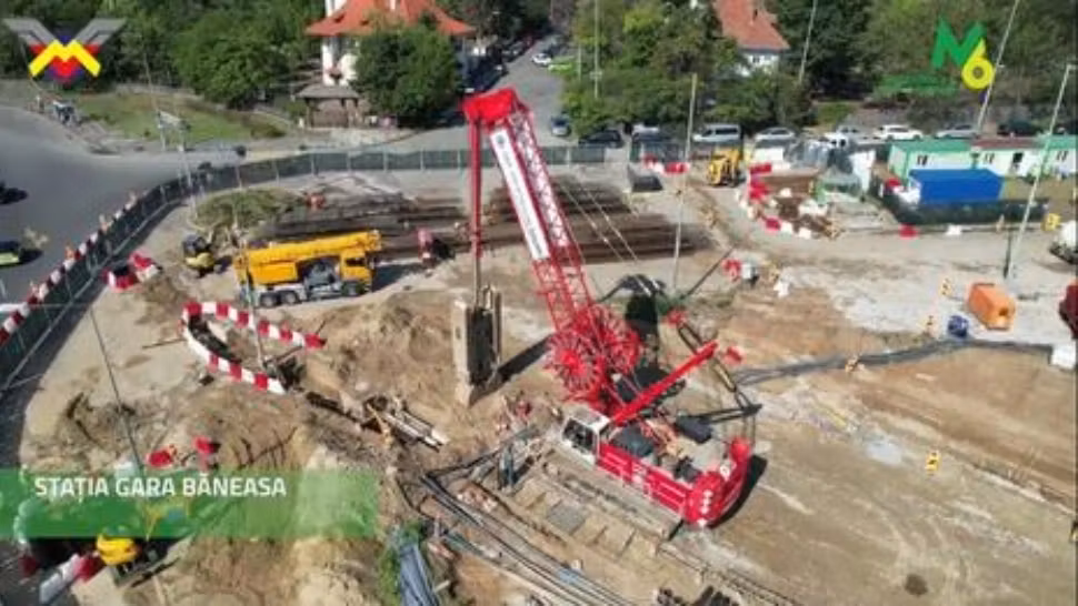 Explozie la METROU, la viitoarea stație BĂNEASA, de pe magistrala spre aeroportul Otopeni. Intervenție de urgență, un muncitor rănit