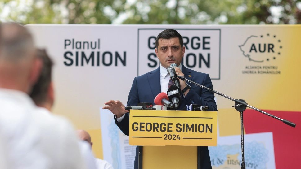 George Simion a întrerupt evenimentul de prezentare a candidaţilor AUR la parlamentare și le-a cerut participanților mobilizarea generală. Ce plănuiește liderul AUR