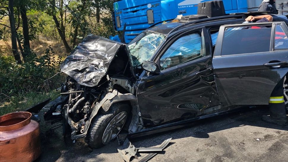 Accident grav în Mehedinți. Victimele furaseră cazane din cupru și erau date în urmărire FOTO+VIDEO