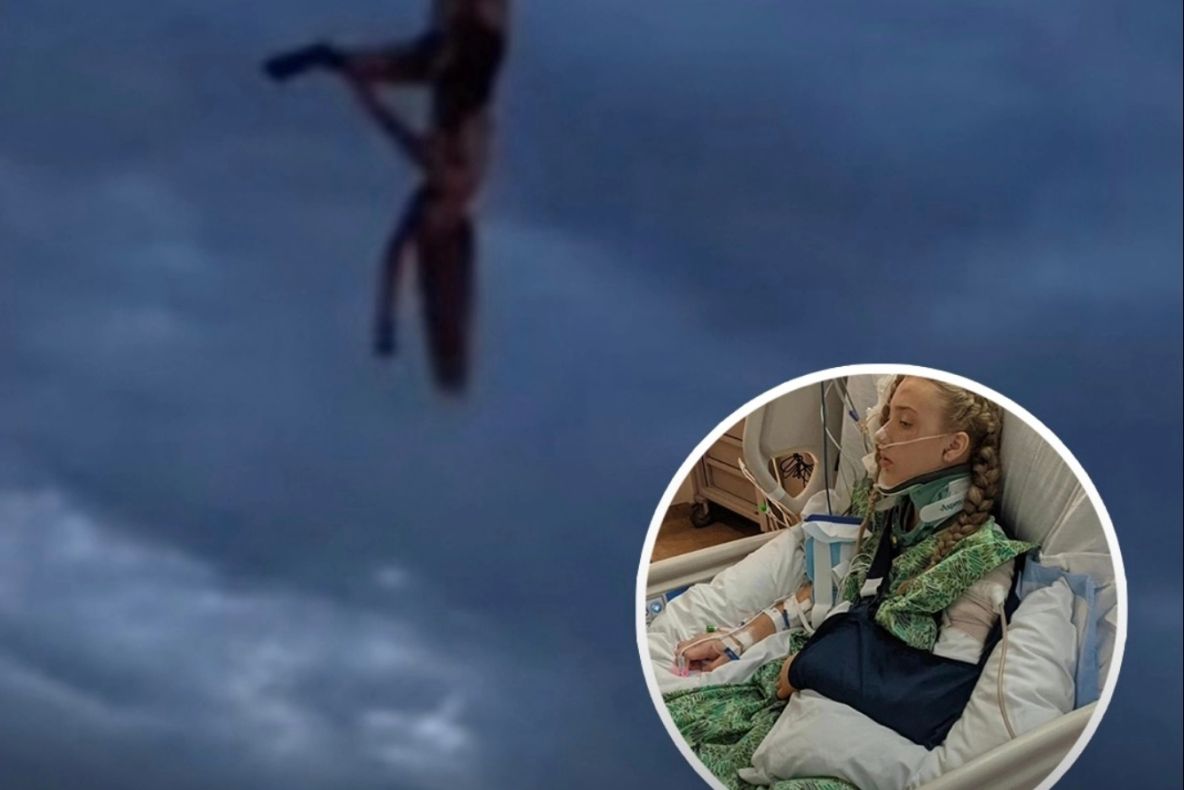 O tânără a rămas agățată în piciorul rupt de cablul de curent, după un accident de mașină. Cum a supraviețuit: mărturii cutremurătoare - FOTO