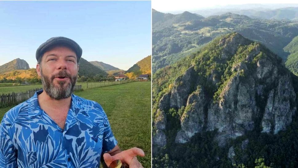 Un englez și-a clădit o nouă viață într-un sat din Hunedoara. Imagini de senzație