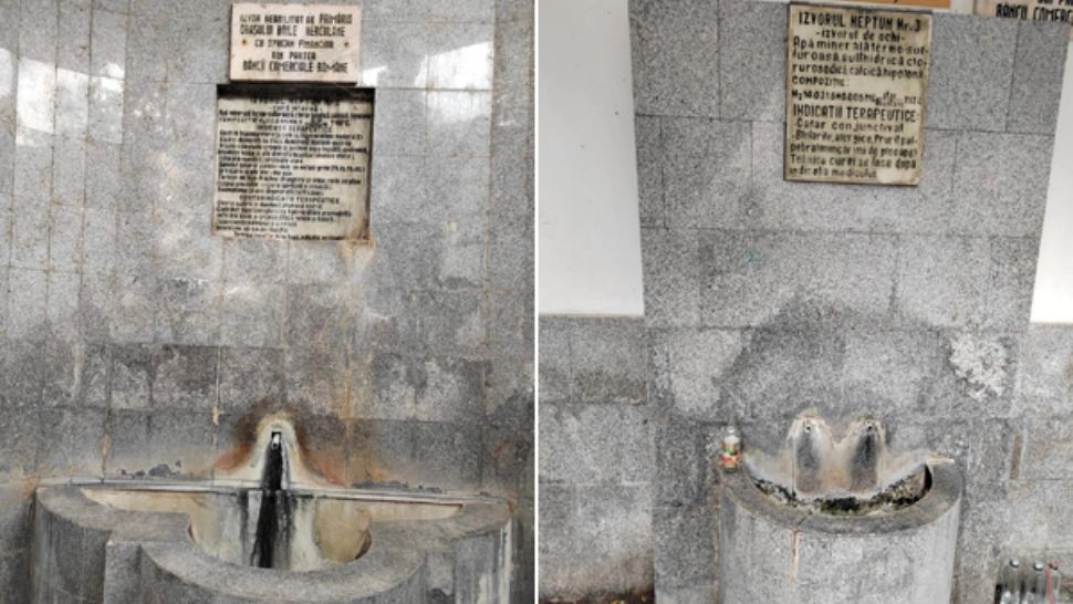 Scandal uriaș la Băile Herculane. Scenariu halucinant după ce au secat izvoarele "Ochiul" și "Stomacul"