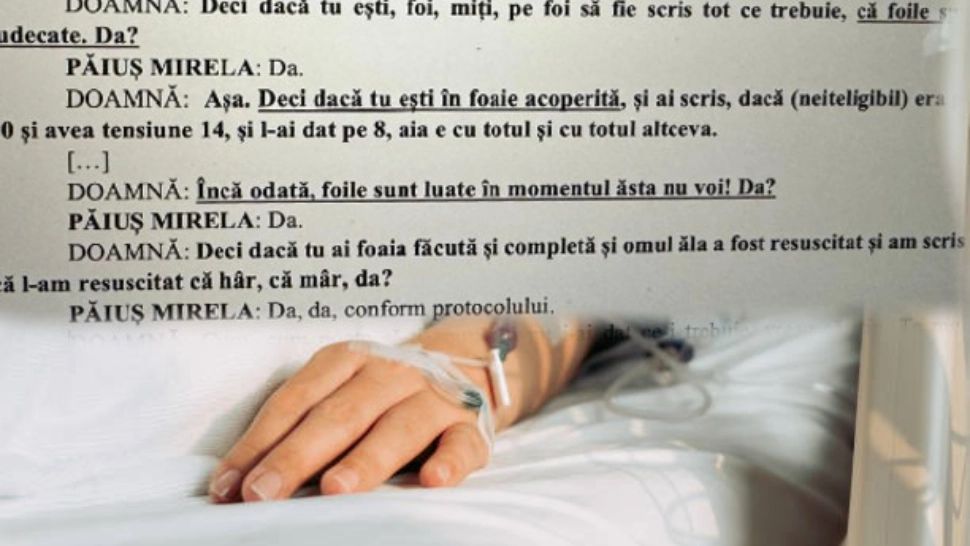 Referatul procurorilor în dosarul de la spitalul Sf. Pantelimon. Stenograme incendiare care arată cum operau asasinele în halate