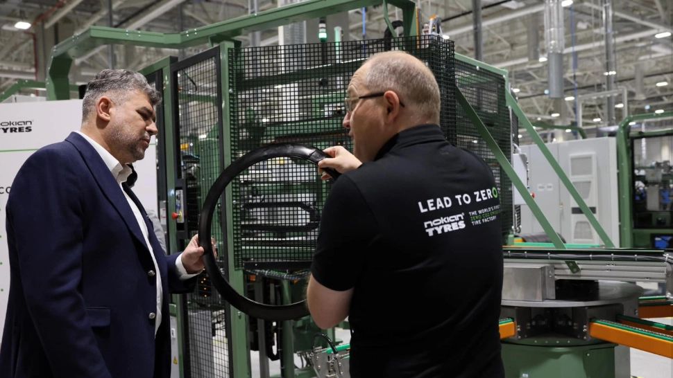 Ciolacu: Anul viitor vom putea cumpăra anvelope produse în România. E un exemplu al unei reuşite care reuneşte un investitor de calibru internaţional, autorităţi locale şi Guvern