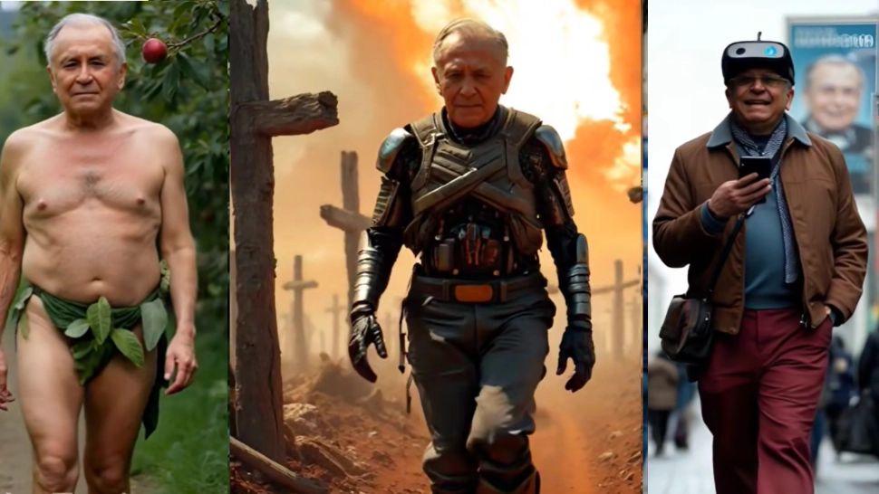 Ion Iliescu revine în variantă AI. Nemuritorul, călătorie prin timp și spațiu - VIDEO