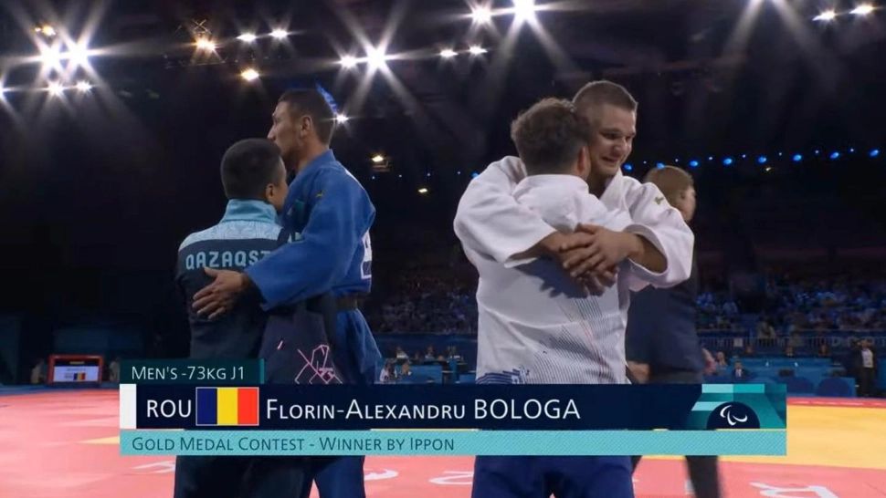 Cozmin Gușă, mesaj de forță după prima medalie de AUR pentru România la Jocurile Paralimpice de la Paris: Alexandru Bologa, campion la JUDO
