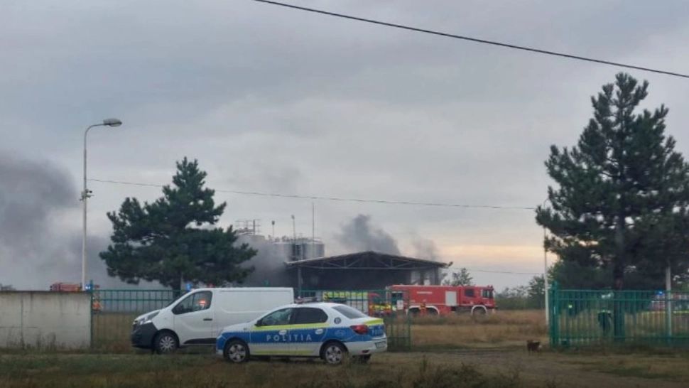 Cramă cu vinuri din Vrancea, mistuită de flăcări. Nu au fost anunțate victime