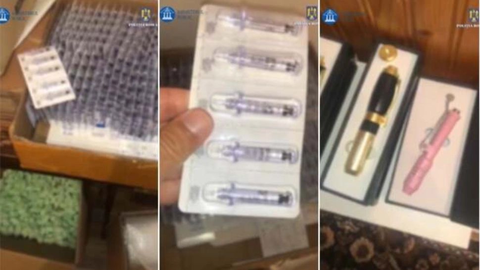 Percheziții ale polițiștilor din Timișoara la o femeie care se dădea drept medic și făcea intervenții estetice - VIDEO