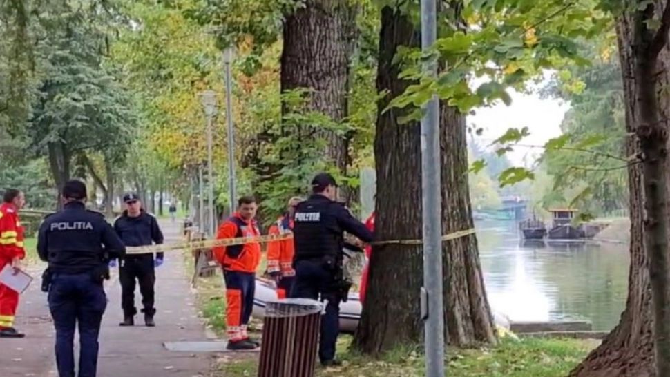 Bărbat găsit MORT pe râul Bega. Cine a făcut șocanta descoperire