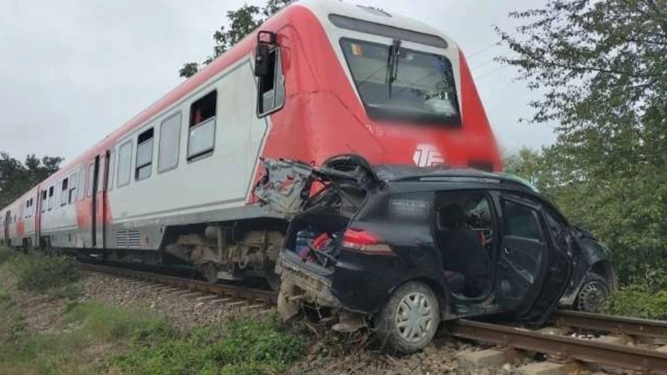 Accident de tren grav în Vernești, Buzău. O persoană a murit, una a ajuns la spital cu răni grave 