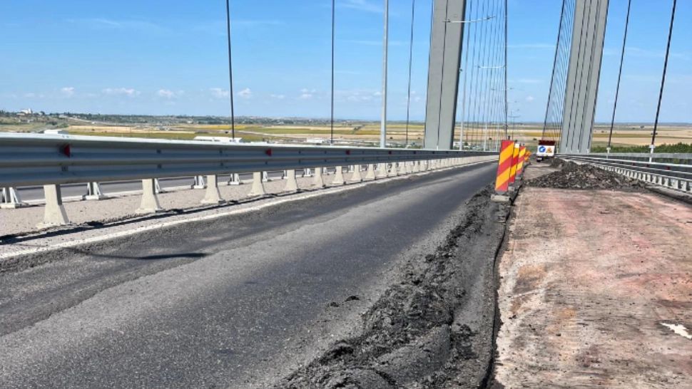 A patra e norocoasă! „Golden Gate” de România, asfaltat din nou: pentru a patra oară