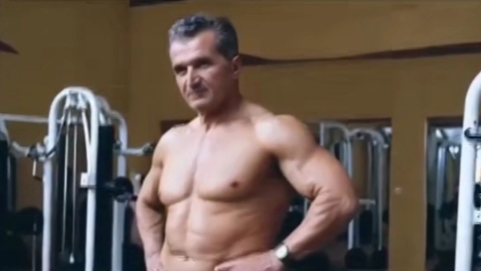 Ceaușescu culturist, videoclipul care face furori pe internet. Mușchii „virtuali” ai fostului dictator au deschis discuții aprinse