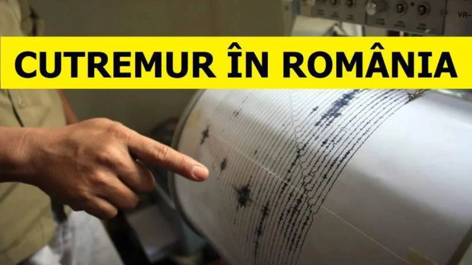 Cutremur cu magnitudinea de 4,6 grade pe scara Richter în România, duminică seara 