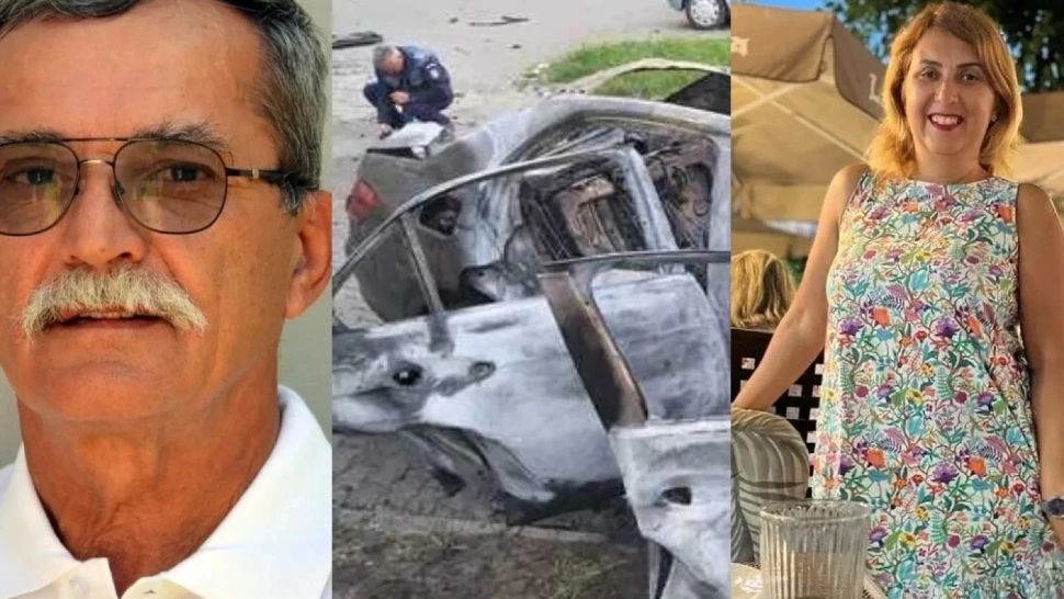   Fiica milionarului din ARAD omorât cu o bombă pusă în mașină, reținută de poliție - SURSE. Femeia, judecată ca suspectă, și-a scos brățara de urmărire