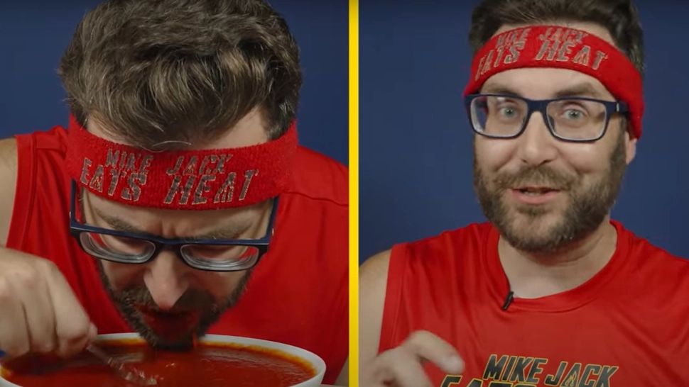 A mâncat peste 2 kilograme de sos iute în doar trei minute. Ce s-a întâmplat după? - VIDEO