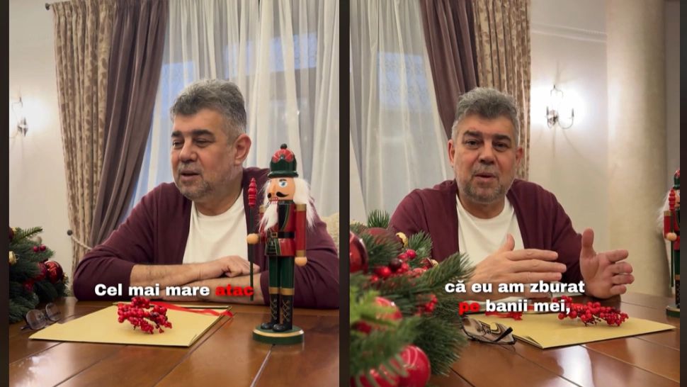 Moș Crăciun i-a adus lui Marcel Ciolacu facturile de la Nordis. Liderul PSD dă explicații într-un videoclip pe TikTok