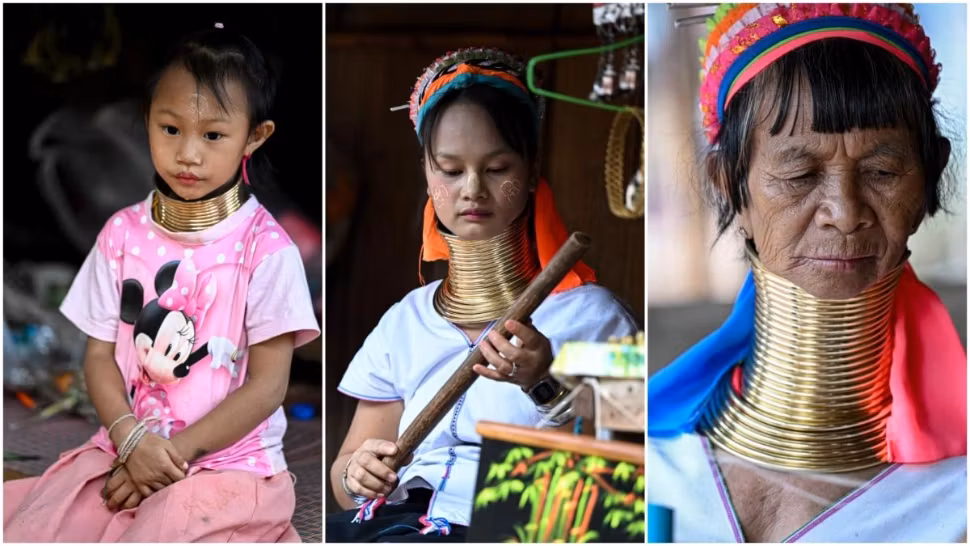 Misterul femeilor „girafă” din Thailanda. Ritualul fascinant care ascunde un adevăr dureros