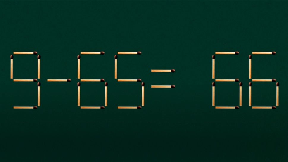 TEST IQ pentru românii care îi duce capul. Cum corectezi ecuația 9 - 65 = 66