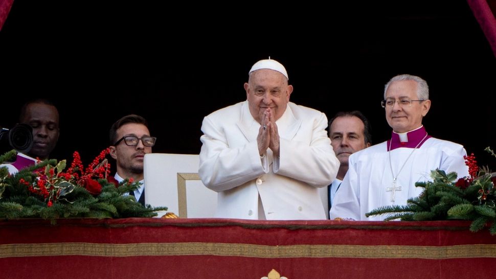 Papa Francisc a cerut în mesajul său de Crăciun ”să tacă armele” în Ucraina, Fâşia Gaza şi Sudan