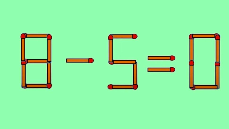 Testul IQ de duminică. Află cât de deștept ești și corectează ecuația 8 - 5 = 0
