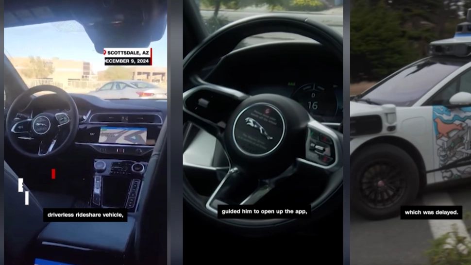 Taxiurile robot încep să dea rateuri. Spaimă pentru un călător când mașina a început să se învârtă în cerc 