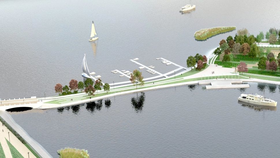 Insula Lacul Morii a intrat în reabilitare. Autoritățile vor să o transforme într-un adevărat paradis urban