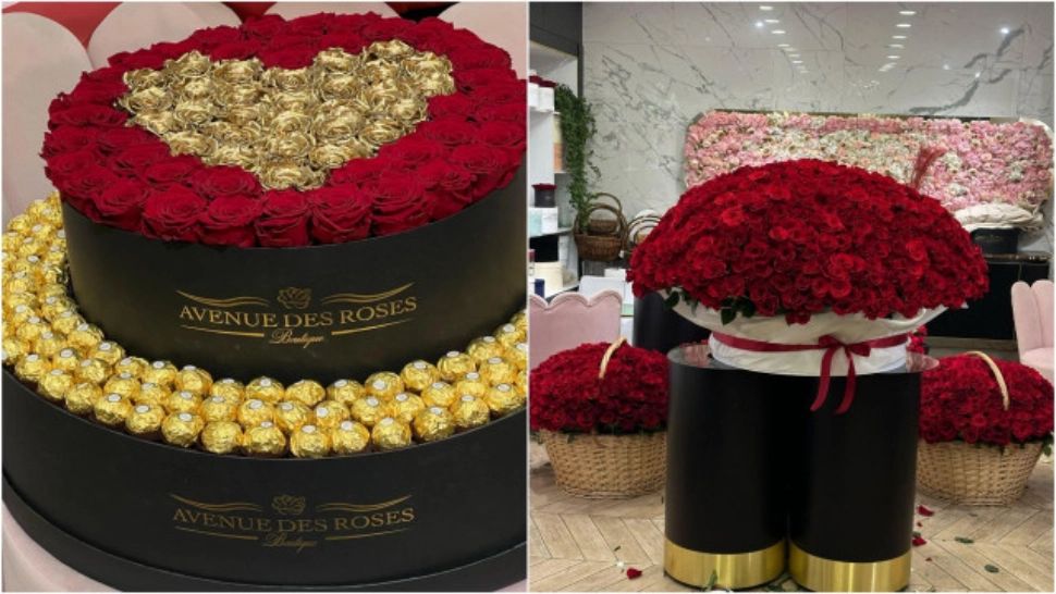 Gest spectaculos de Valentine’s Day: un bărbat din Cluj a cumpărat flori de 37.000 de lei pentru iubita sa