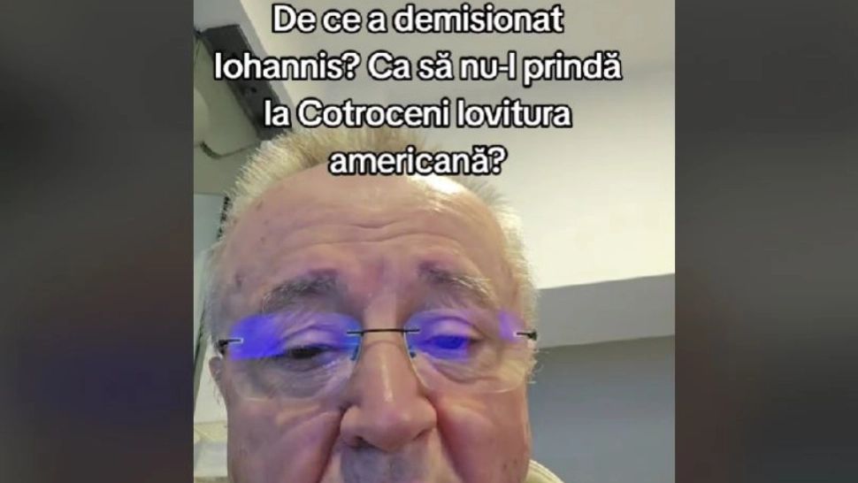 Maestrul Cristoiu îl demască pe Iohannis. Motivul demisiei 