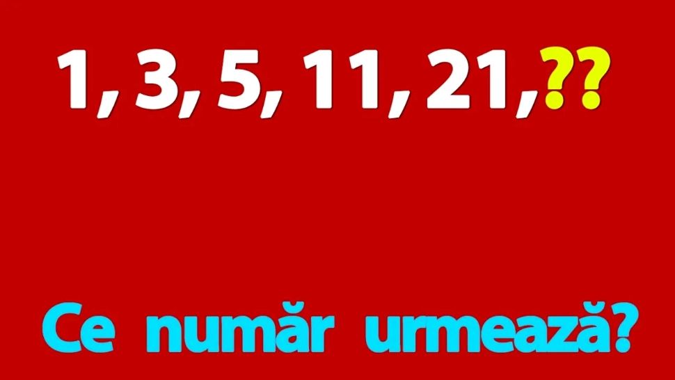 TESTUL IQ de JOI: poți afla în doare câteva secunde ce număr lipsește în seria de mai jos?