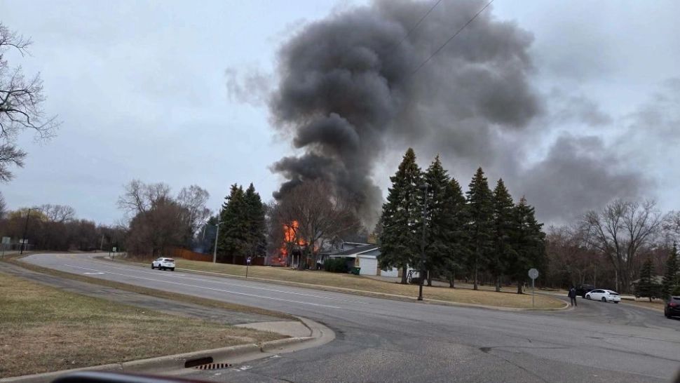 Un avion s-a prăbușit peste o casă, în SUA. Imagini apocaliptice 