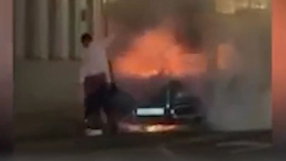 O mașină din flota lui Putin a EXPLODAT, la Moscova. Incidentul s-a petrecut în apropierea sediului FSB, principalul serviciu secret al Rusiei