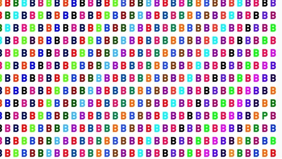 Testul geniilor absolute! Doar persoanele cu un IQ peste 140 pot găsi litera ascunsă într-o "mare" de B-uri în mai puțin de 11 secunde