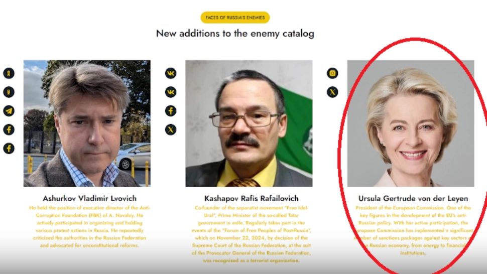 Rusia a lansat un site cu persoane RUSOFOBE. Nume grele din politica internațională se află pe listă